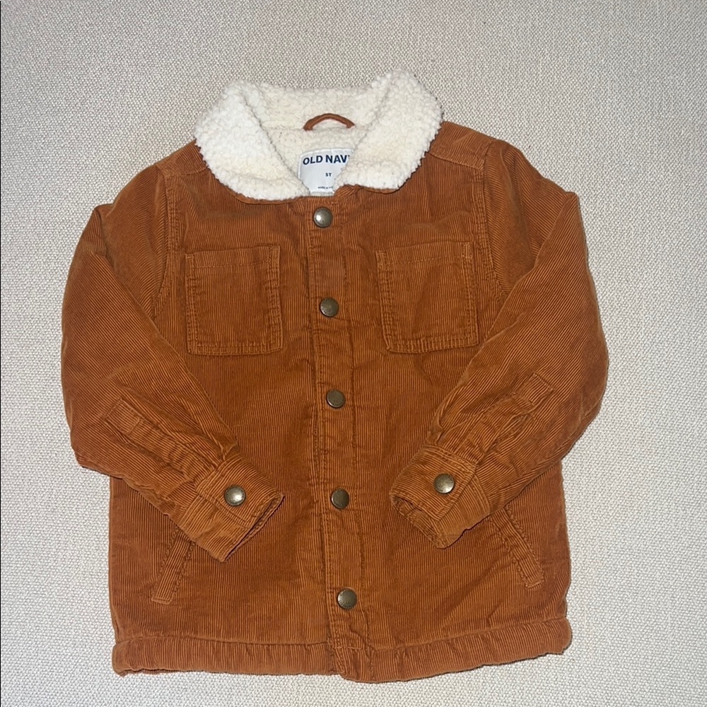 Sherpa Cordur vintage look winter jacket